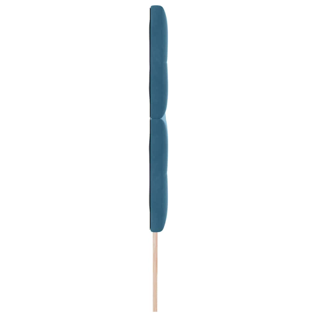 Kopfteil Dunkelblau 180 cm Samt