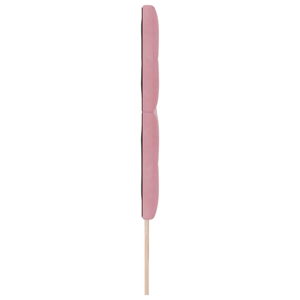 Kopfteil Rosa 180 cm Samt