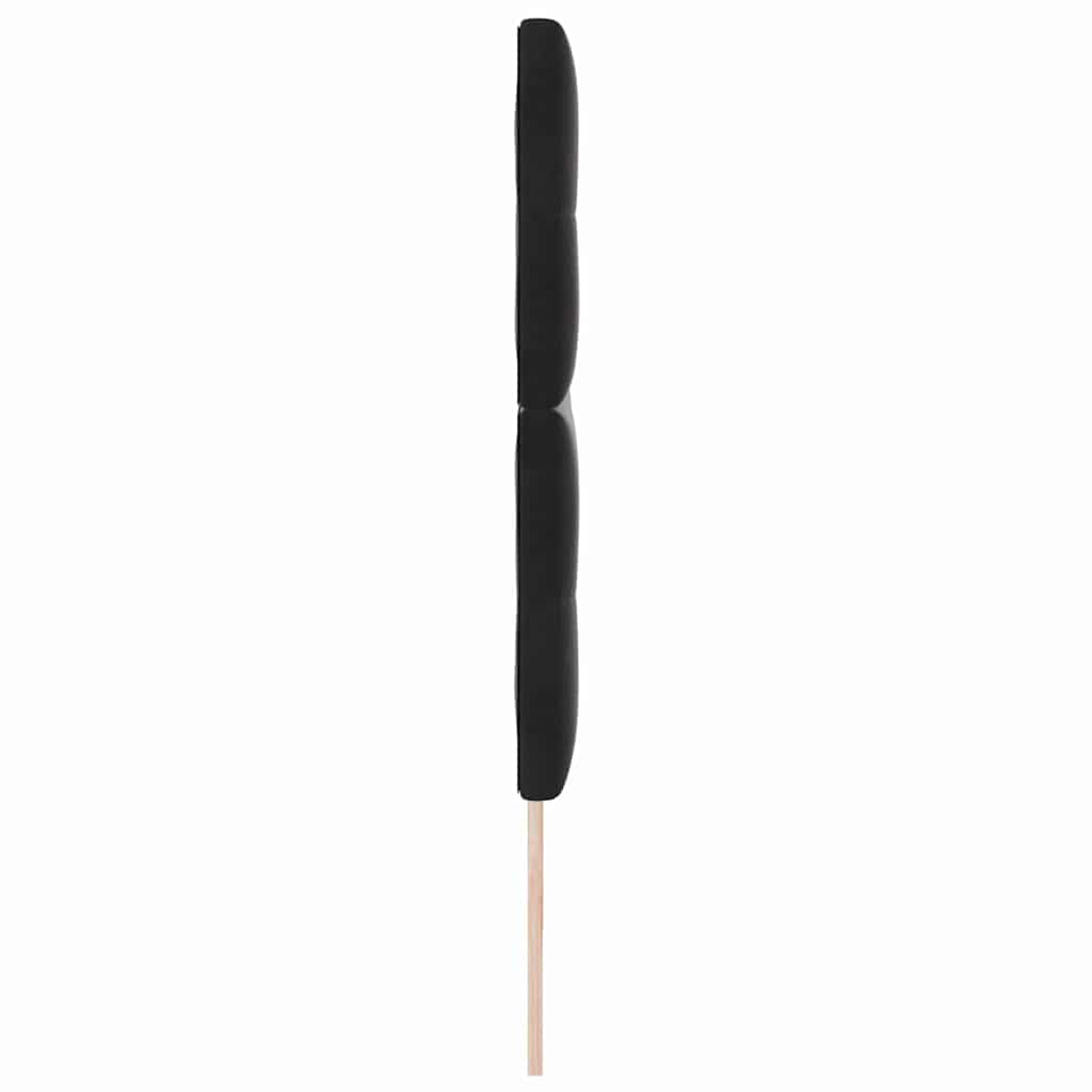 Kopfteil Schwarz 200 cm Samt