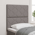 Kopfteil Taupe 80 cm Stoff