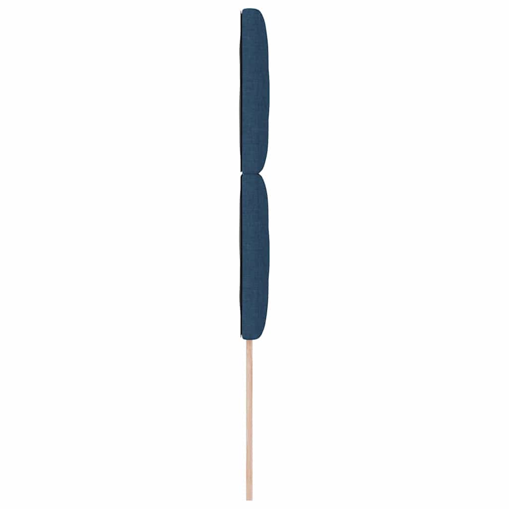Kopfteil Blau 100 cm Stoff