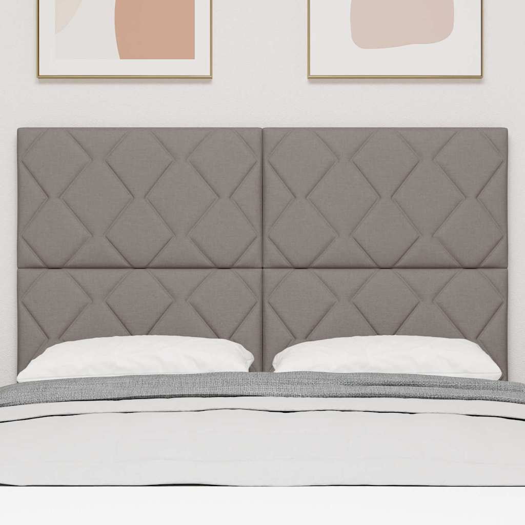 Kopfteil Taupe 160 cm Stoff