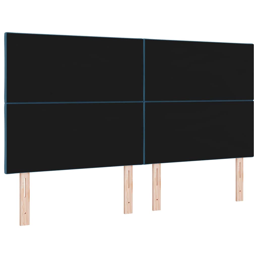 Kopfteil Dunkelblau 180 cm Samt