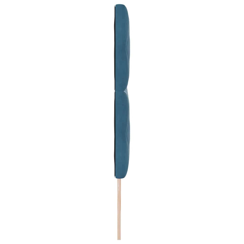 Kopfteil Dunkelblau 180 cm Samt