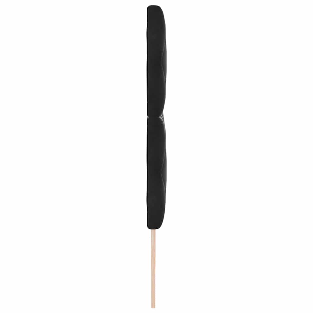 Kopfteil Schwarz 200 cm Samt