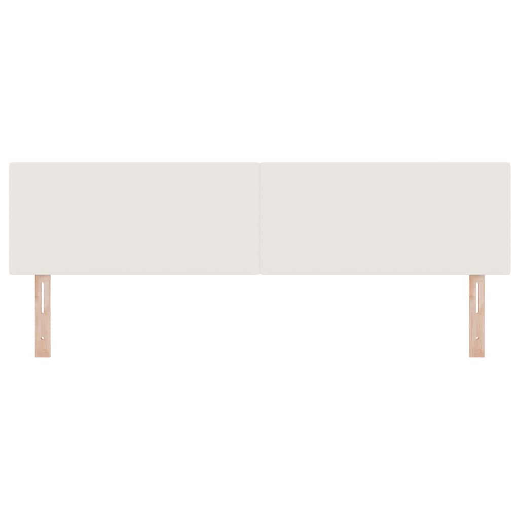 LED Kopfteil mit LED-Lichtleisten Creme 180 cm Cordstoff
