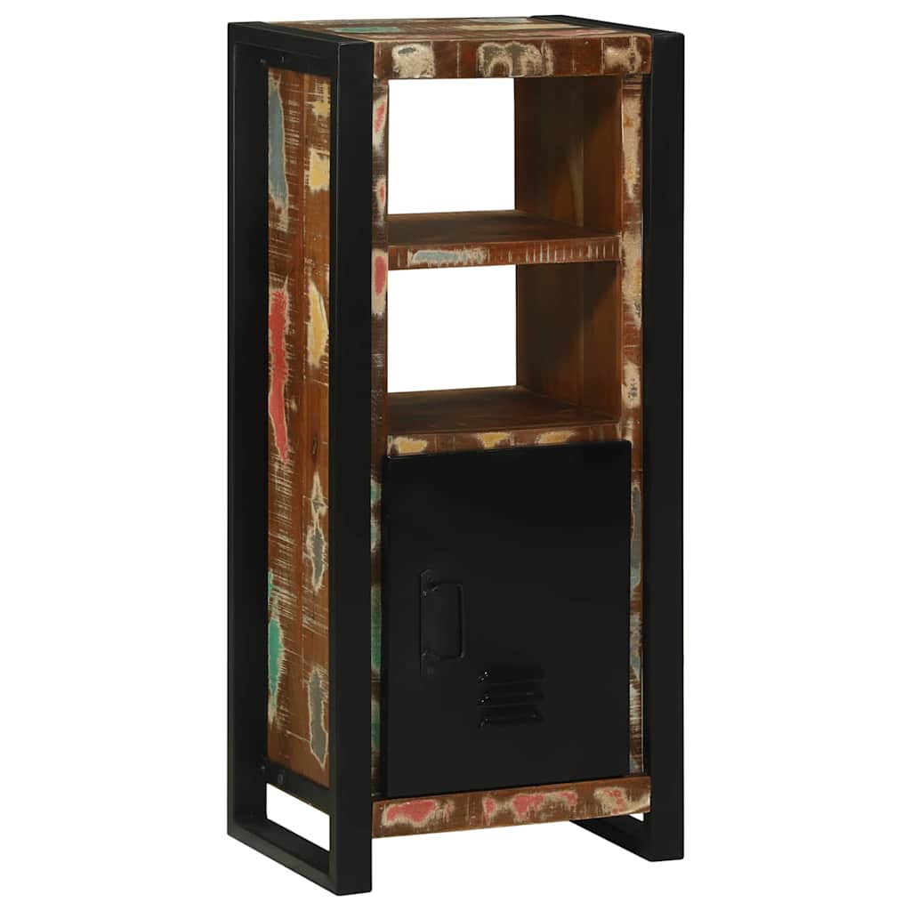Badezimmermöbel-Set mit Regal 4 pcs Massives upgecyceltes Holz