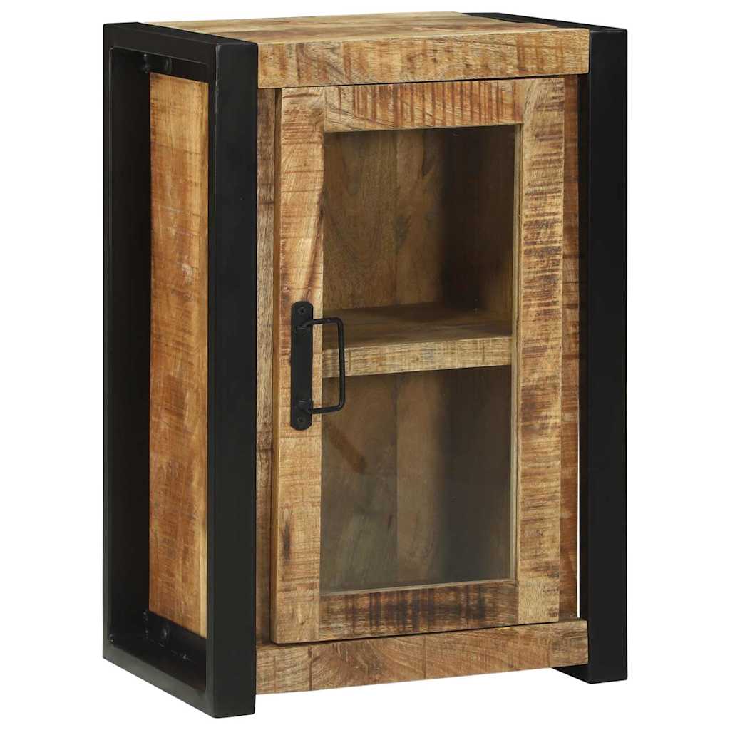 Badezimmermöbel-Set mit Regal 4 pcs Braun Massives Mangoholz