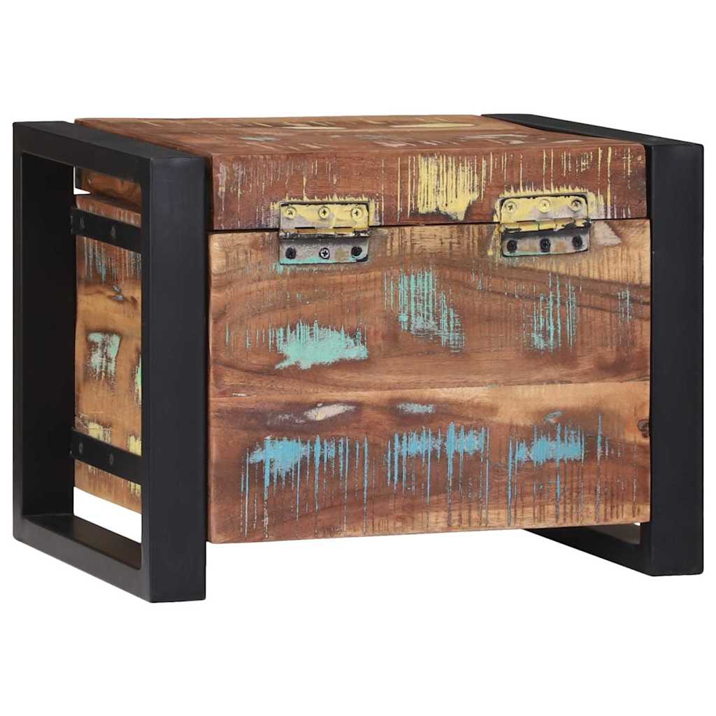 Aufbewahrungs-Truhen 40 x 30 x 30 cm Massivholz Altholz