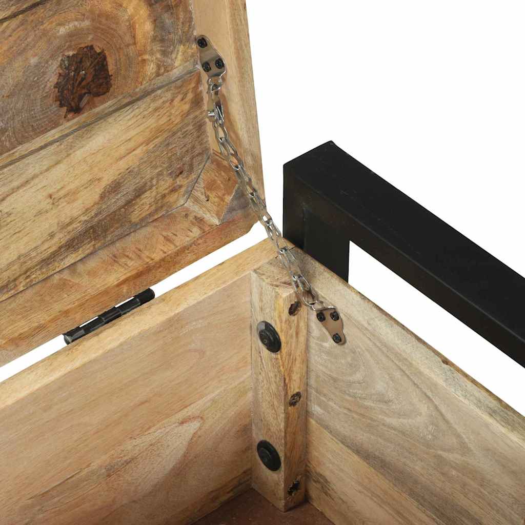 Aufbewahrungs-Truhen Braun 80 x 30 x 30 cm Massivholz Mango
