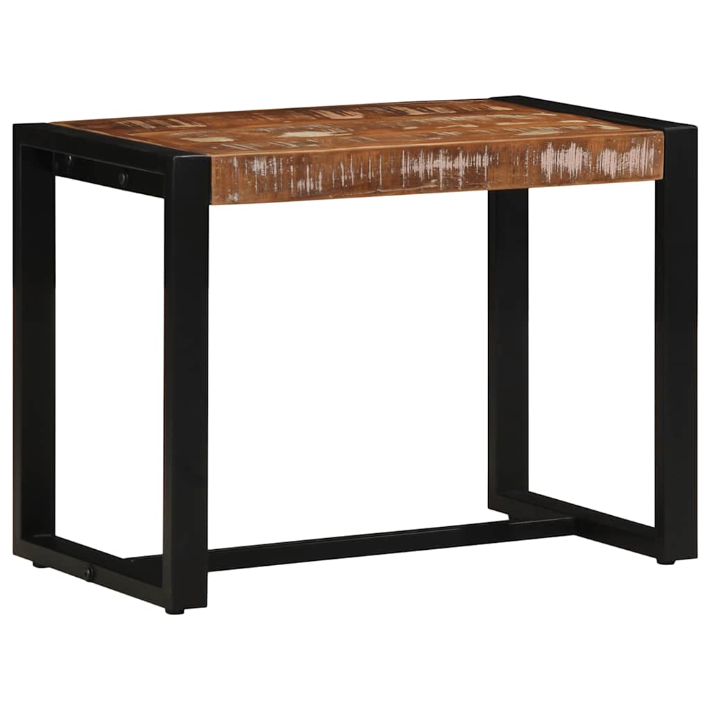 Bank Mehrfarbig 60x35x45 cm Massivholz Altholz