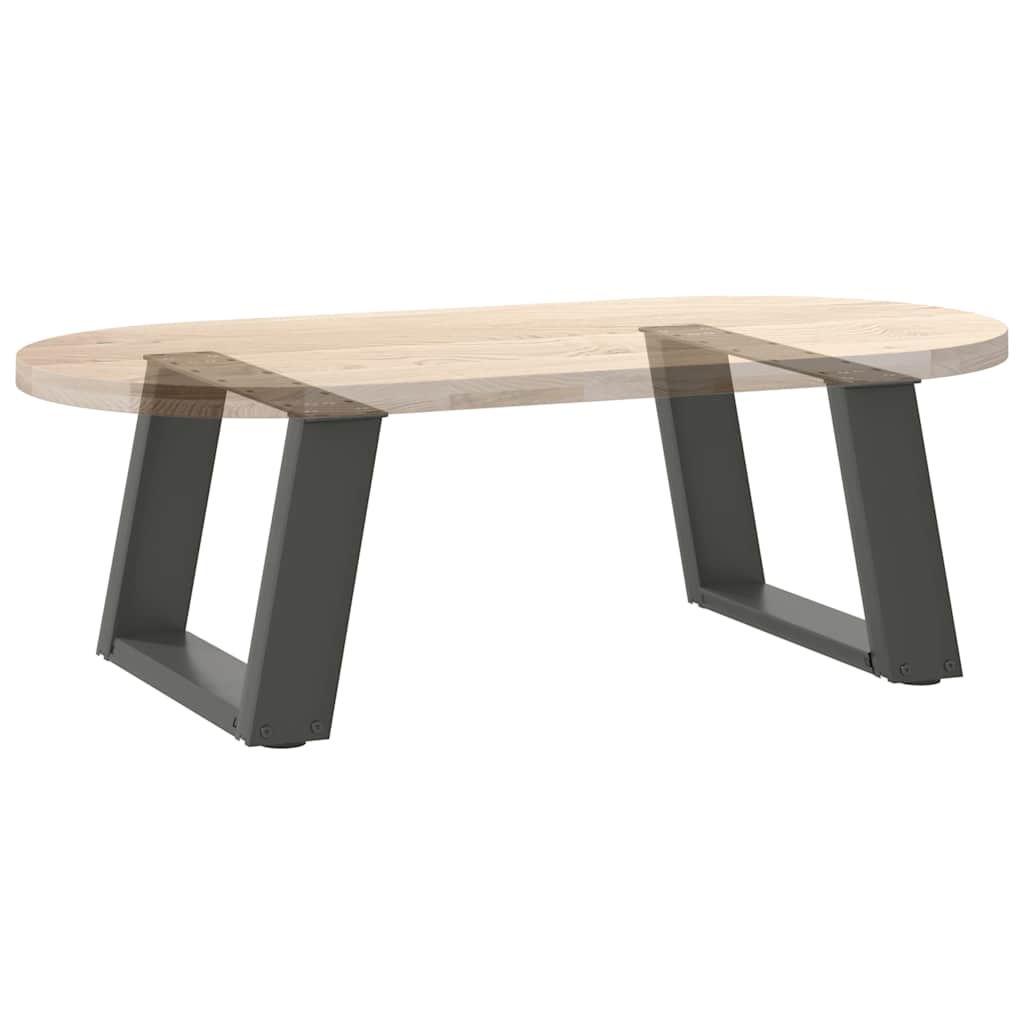 Couchtischbeine U-Form 2 Stk. Anthrazit 40x(30-31) cm Stahl