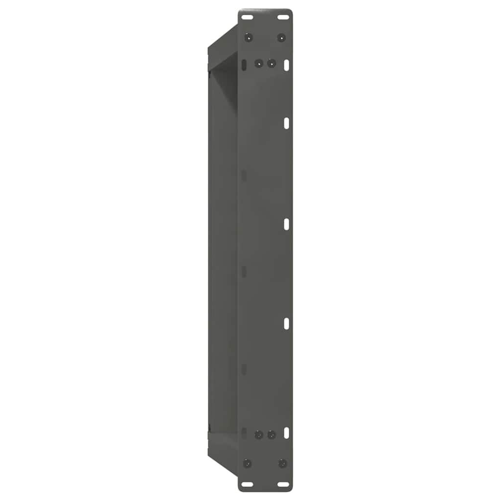 Couchtischbeine U-Form 2 Stk. Anthrazit 60x(30-31) cm Stahl