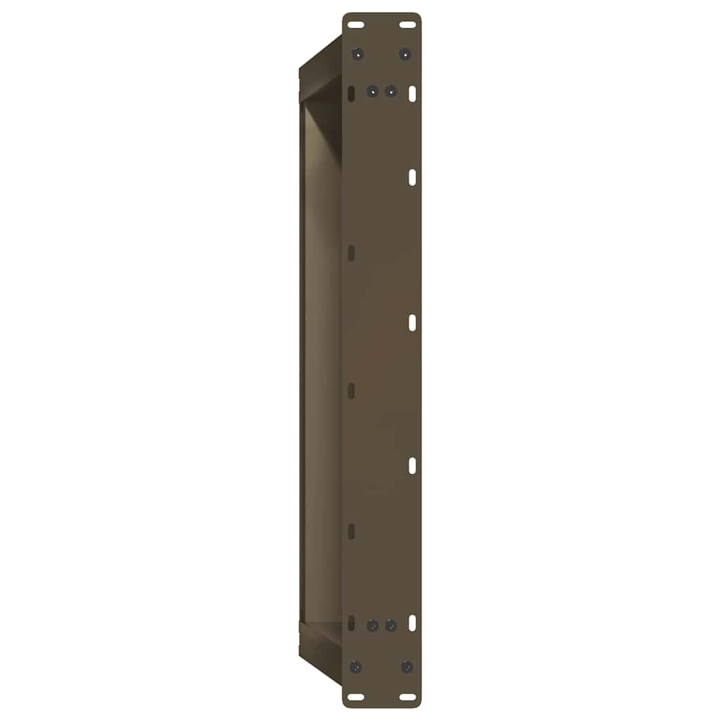 Couchtischbeine U-Form 2 Stk. Naturstahl 70x(30-31) cm Stahl