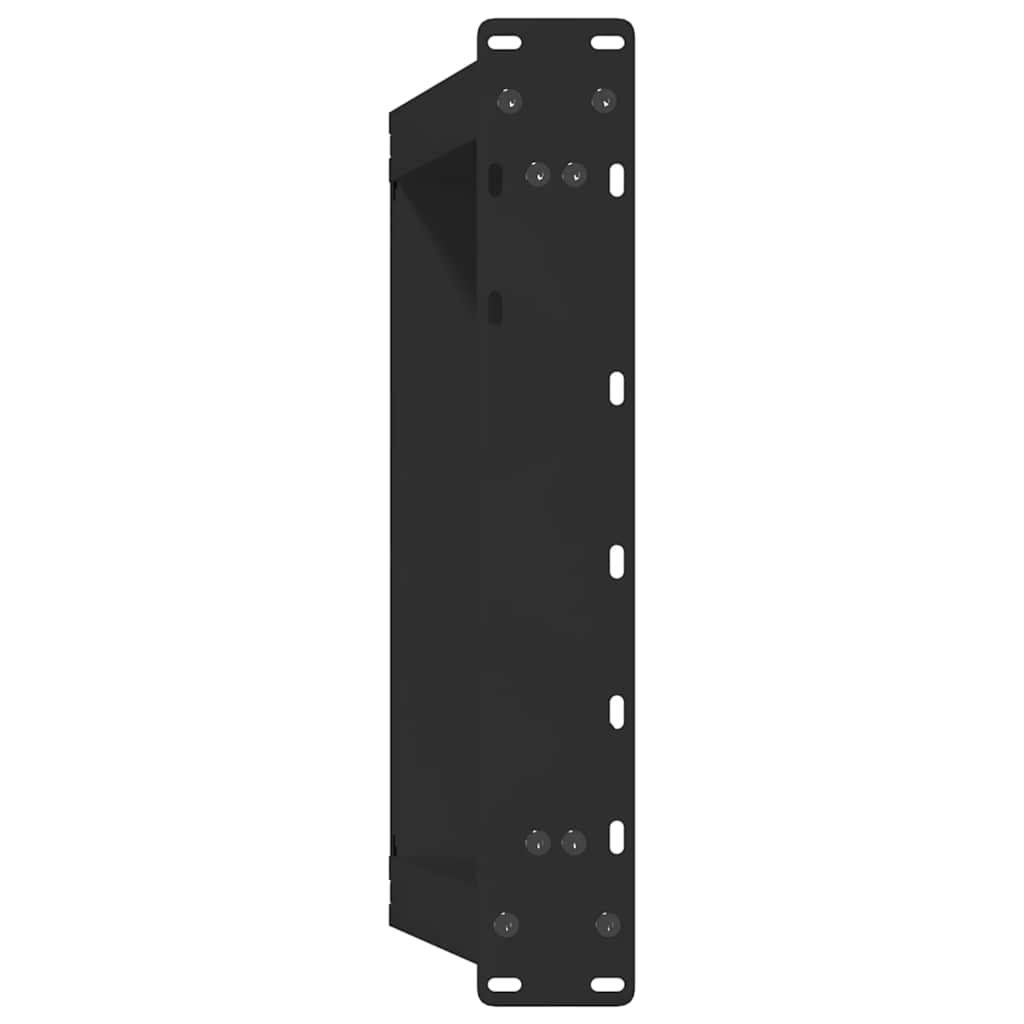 Couchtischbeine U-Form 2 Stk. Schwarz 50x(42-43) cm Stahl