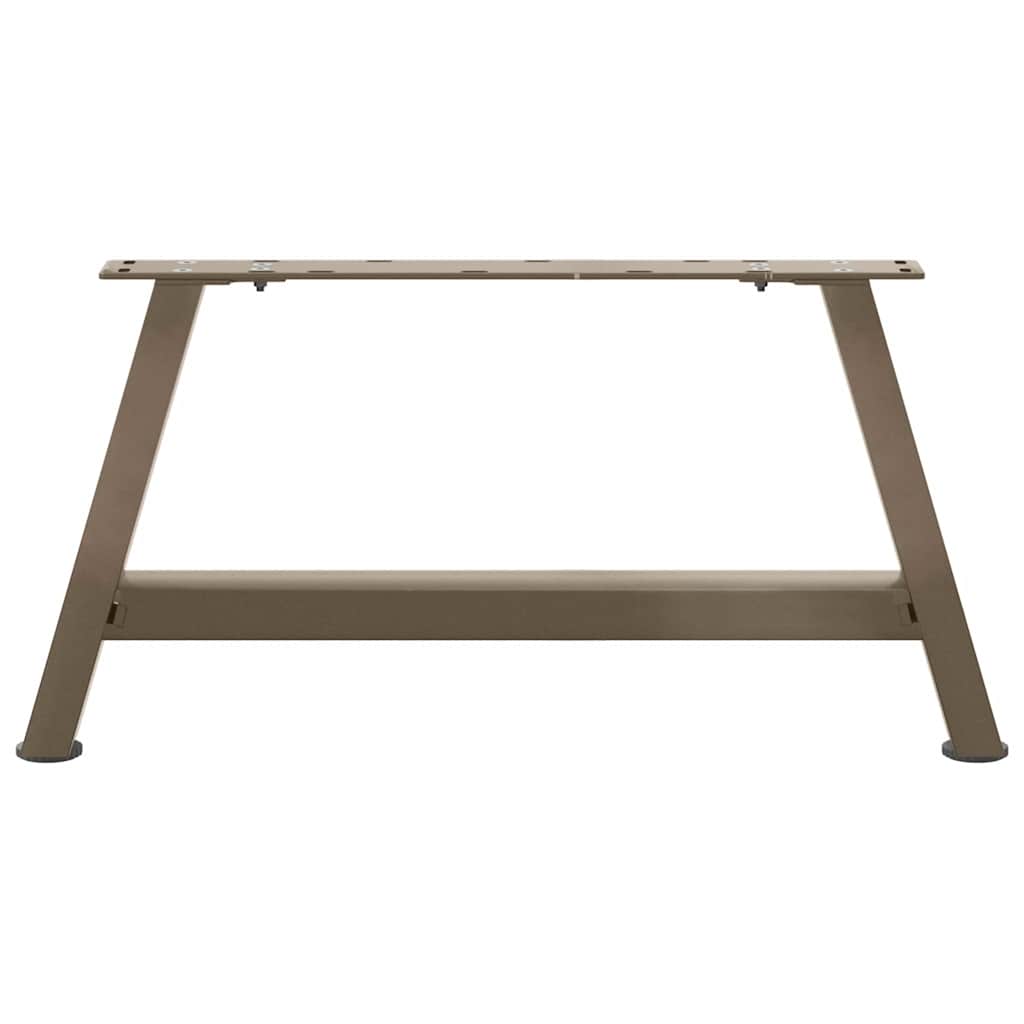 Couchtischbeine A-Form 2 Stk. 70x(30-31) cm Stahl