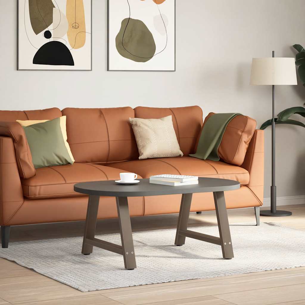 Couchtischbeine A-Form 2 Stk. 60x(42-43) cm Stahl