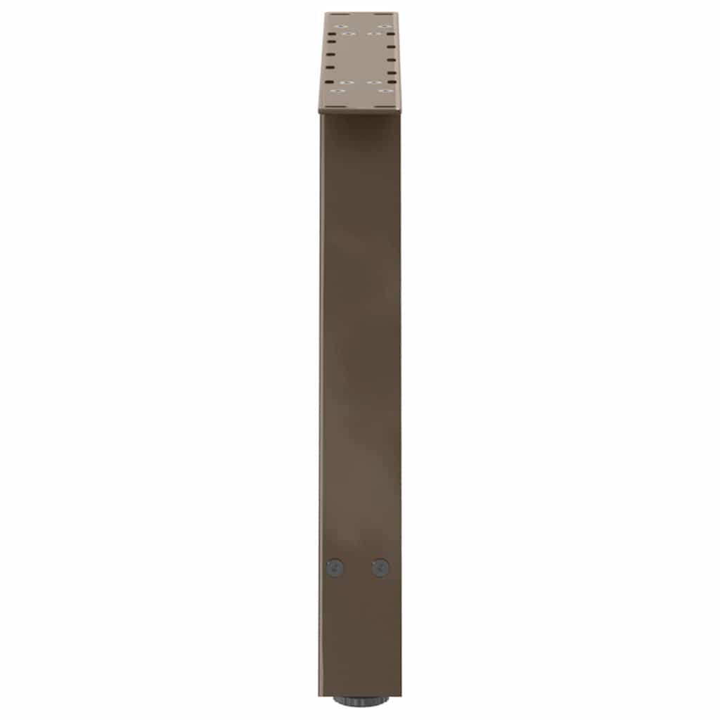 Couchtischbeine A-Form 2 Stk. 60x(42-43) cm Stahl