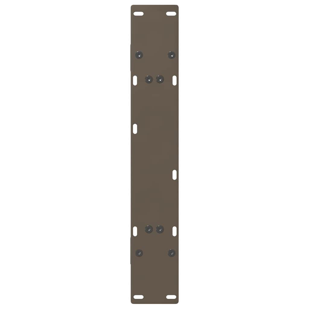 Esstischbeine A-Form 2 Stk. 80x(72-73) cm Stahl
