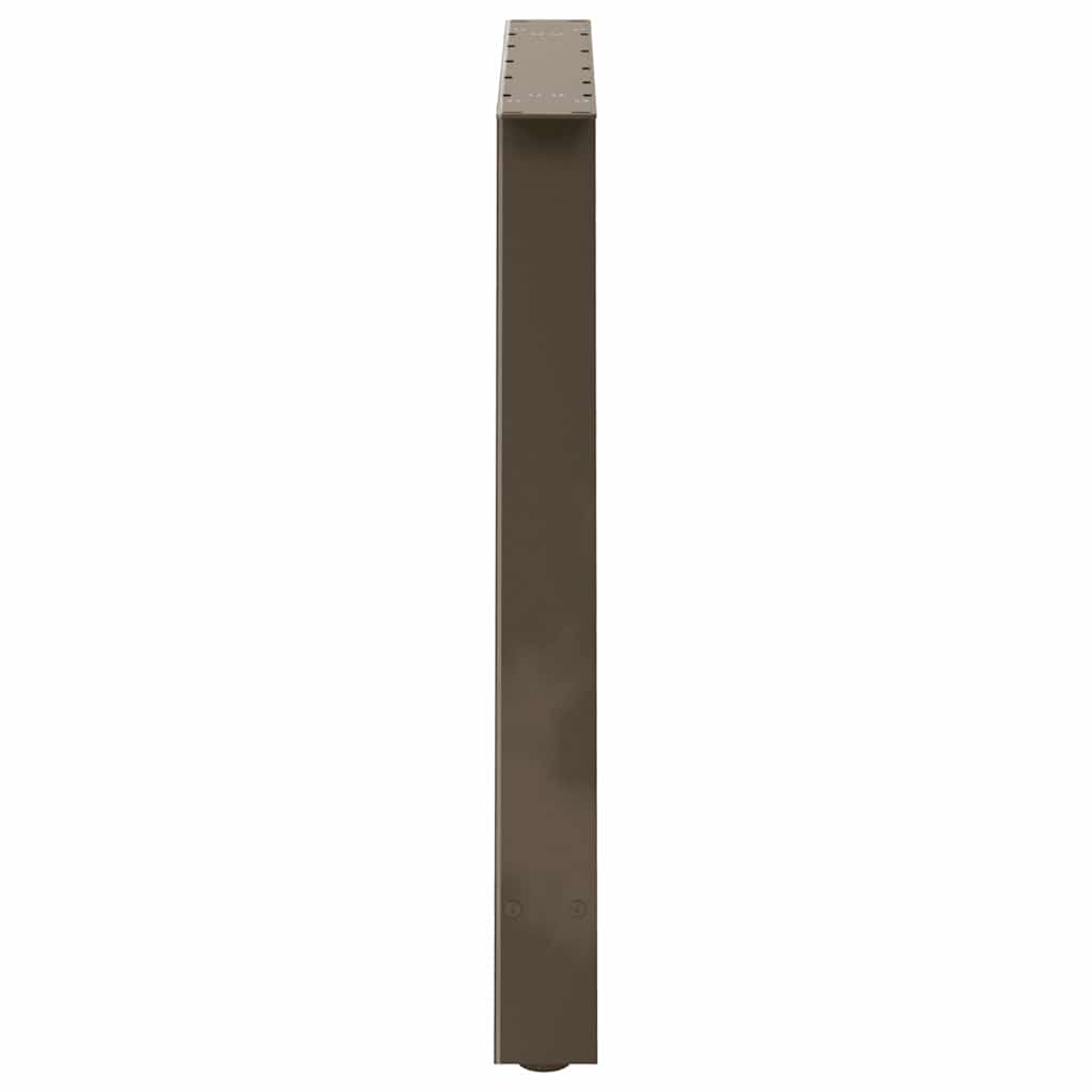 Esstischbeine A-Form 2 Stk. 90x(72-73) cm Stahl