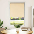 Verdunkelungsrollo Beige 70x130cm Stoffbreite 65,7 cm Polyester