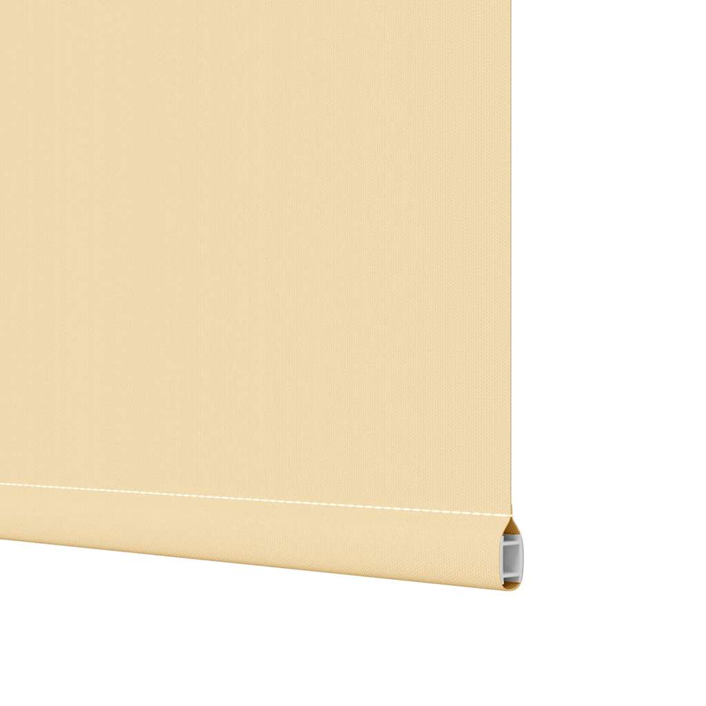 Verdunkelungsrollo Beige 130x150 cm Stoffbreite 126,6 cm