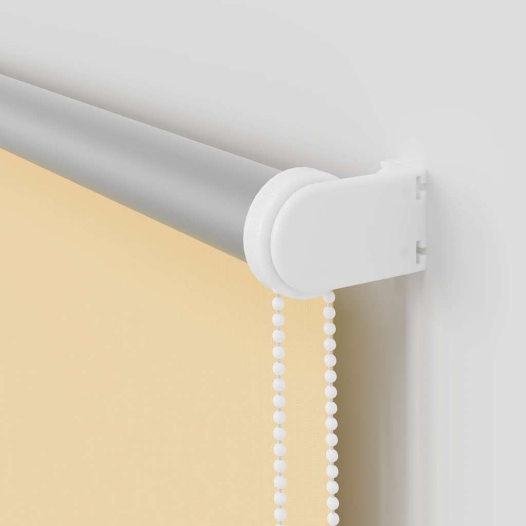 Verdunkelungsrollo Beige 160x150 cm Stoffbreite 156,6 cm
