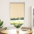 Verdunkelungsrollo Beige 80x175cm Stoffbreite 75,7 cm Polyester