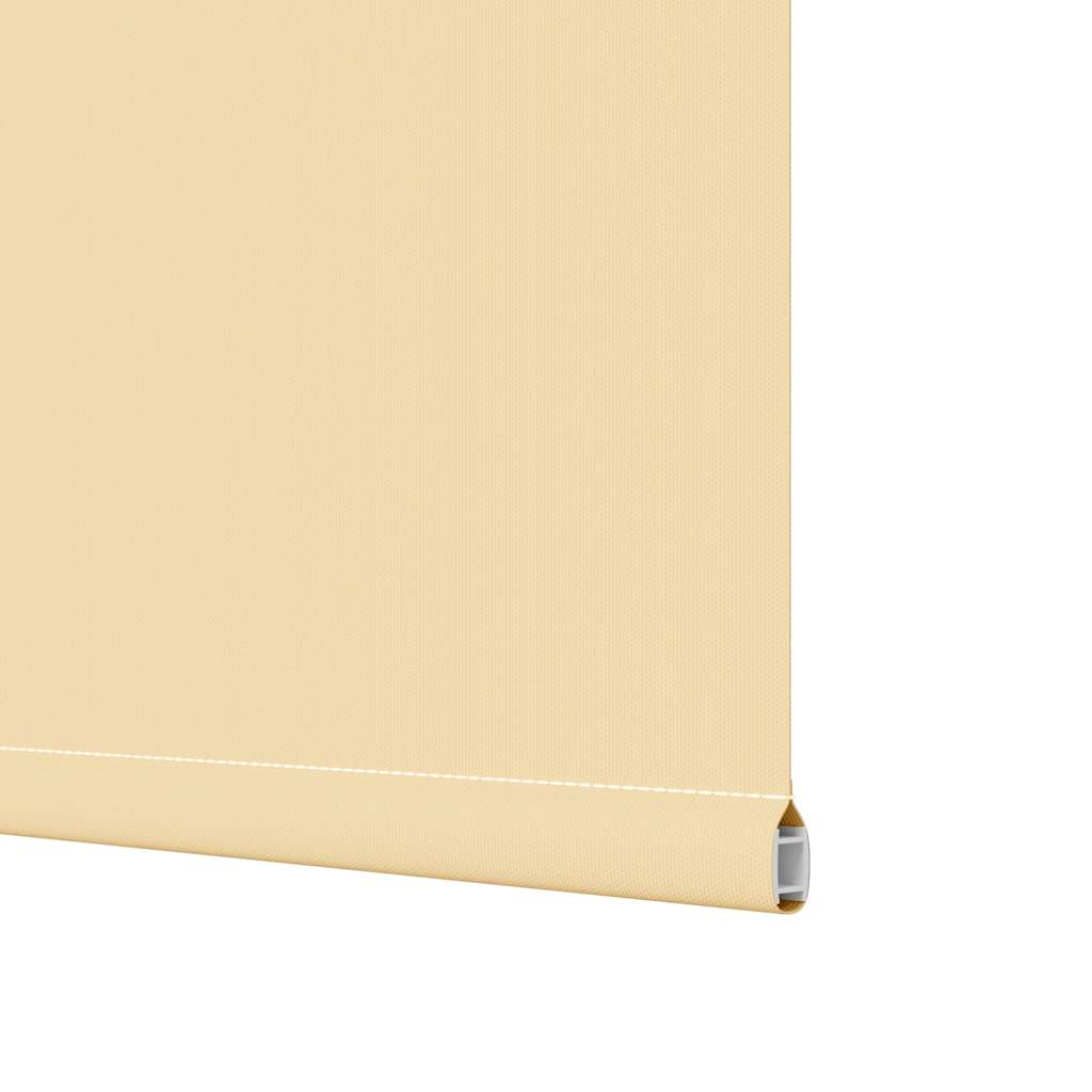 Verdunkelungsrollo Beige 120x175 cm Stoffbreite 116,6 cm