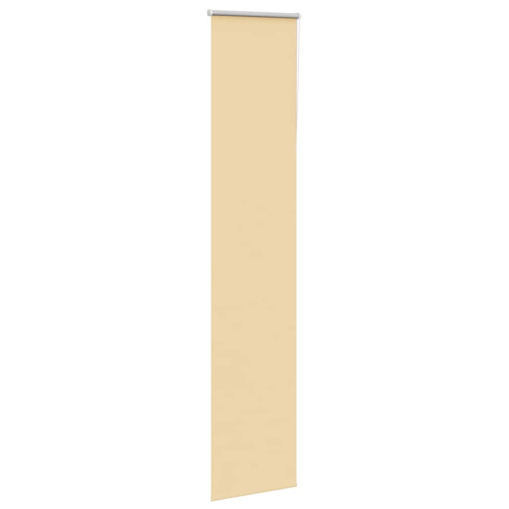 Verdunkelungsrollo Beige 55x210cm Stoffbreite 50,7 cm Polyester
