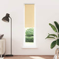 Verdunkelungsrollo Beige 55x210cm Stoffbreite 50,7 cm Polyester