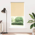 Verdunkelungsrollo Beige 95x210cm Stoffbreite 90,7 cm Polyester