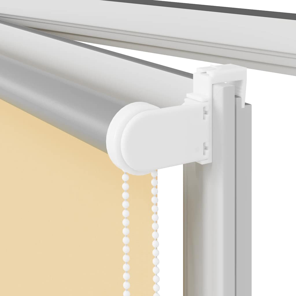Verdunkelungsrollo Beige 135x210 cm Stoffbreite 131,6 cm