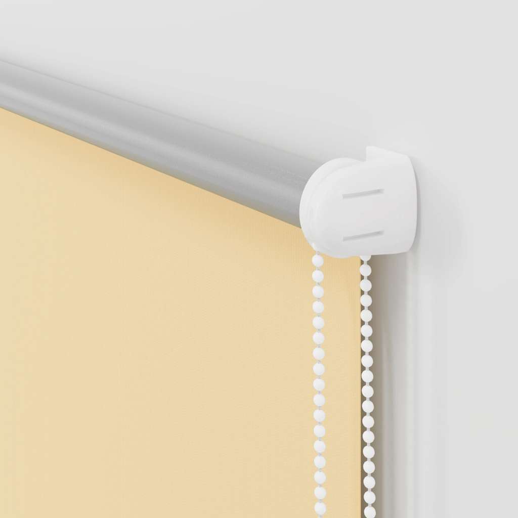 Verdunkelungsrollo Beige 90x230cm Stoffbreite 85,7 cm Polyester
