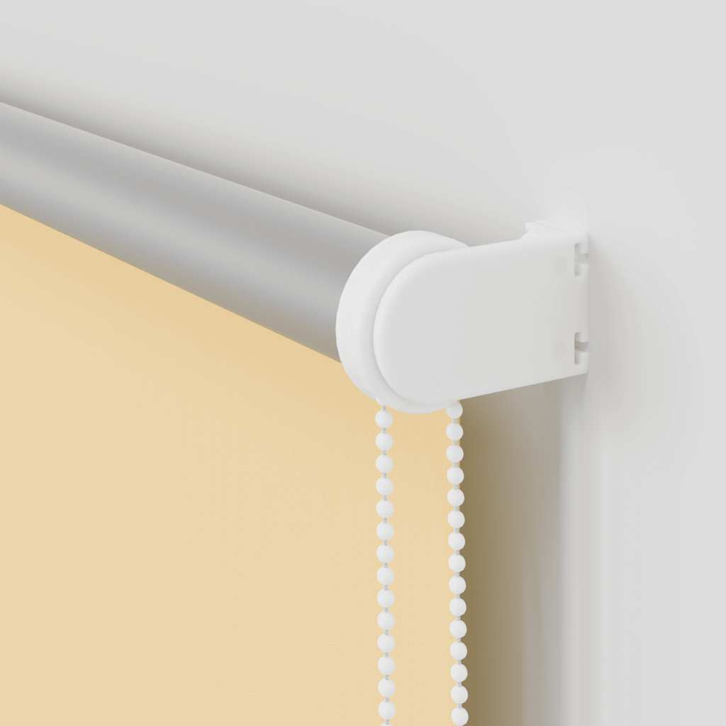 Verdunkelungsrollo Beige 125x230 cm Stoffbreite 121,6 cm