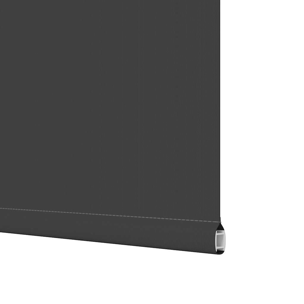 Verdunkelungsrollo Schwarz 55x130 cm Stoffbreite 50,7 cm