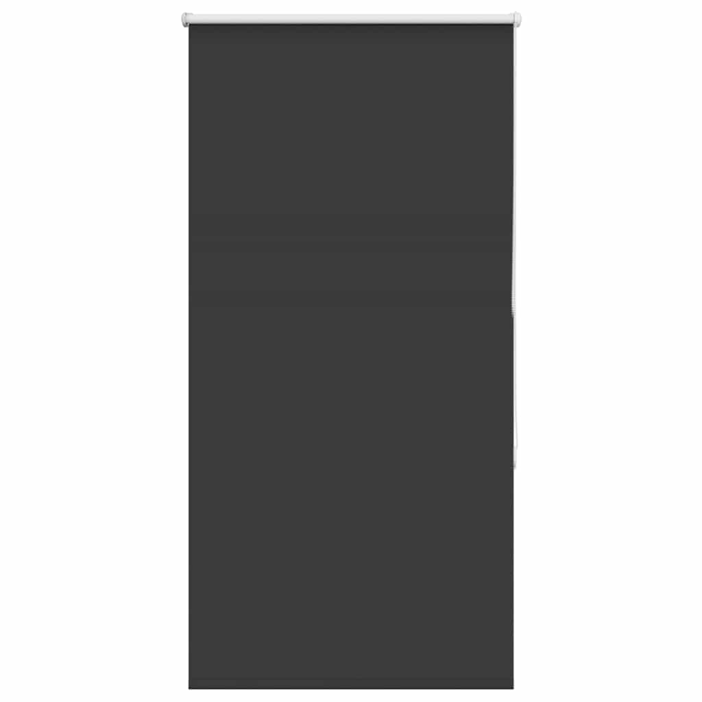 Verdunkelungsrollo Schwarz 65x130 cm Stoffbreite 60,7 cm