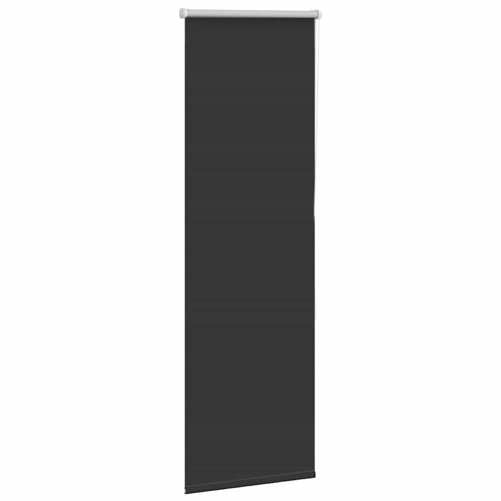 Verdunkelungsrollo Schwarz 60x150 cm Stoffbreite 55,7 cm