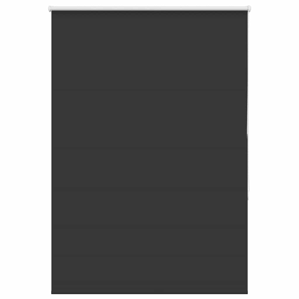 Verdunkelungsrollo Schwarz 100x150 cm Stoffbreite 95,7 cm