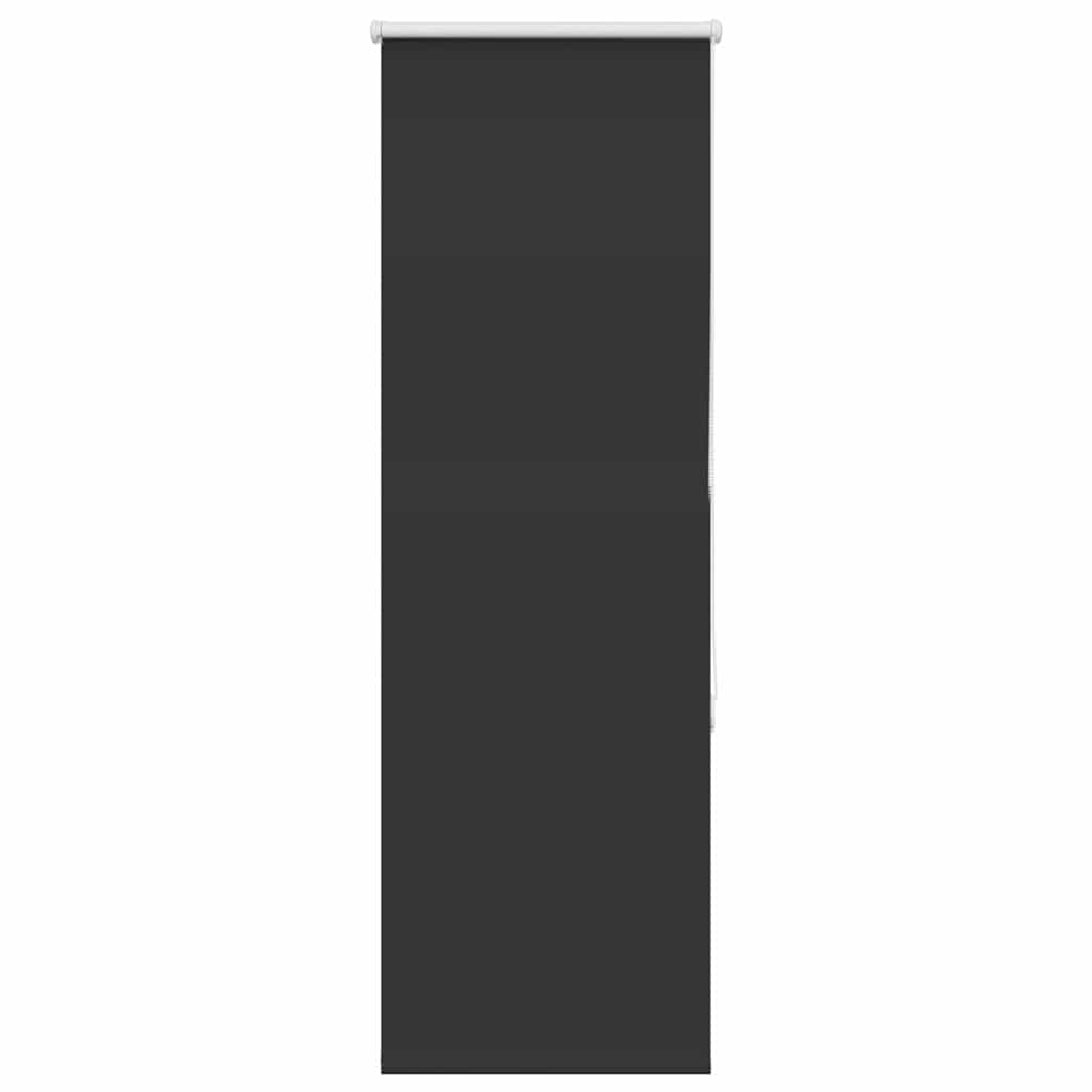 Verdunkelungsrollo Schwarz 40x175 cm Stoffbreite 35,7 cm