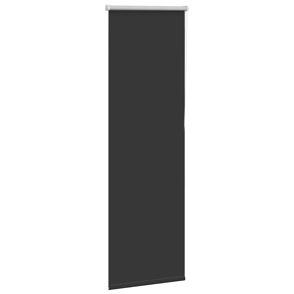 Verdunkelungsrollo Schwarz 45x175 cm Stoffbreite 40,7 cm