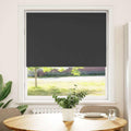 Verdunkelungsrollo Schwarz 95x175 cm Stoffbreite 90,7 cm