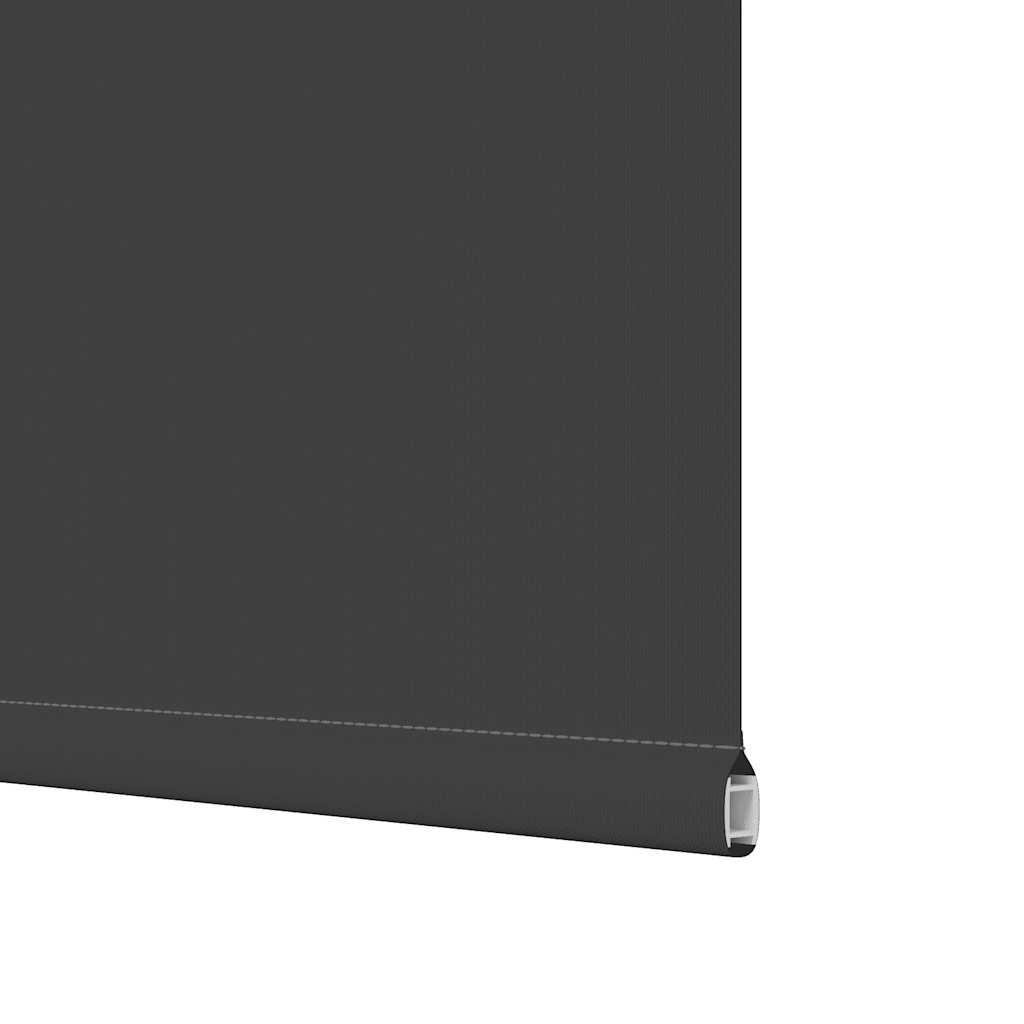 Verdunkelungsrollo Schwarz 75x210 cm Stoffbreite 70,7 cm