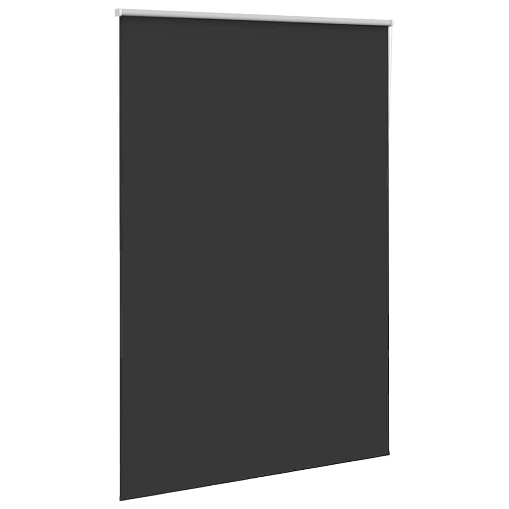 Verdunkelungsrollo Schwarz 155x230 cm Stoffbreite 151,6 cm
