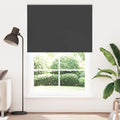 Verdunkelungsrollo Schwarz 155x230 cm Stoffbreite 151,6 cm