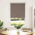 Verdunkelungsrollo Kaffeebraun 85x130cm Stoffbreite 80,7 cm