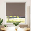Verdunkelungsrollo Kaffeebraun 90x130cm Stoffbreite 85,7 cm