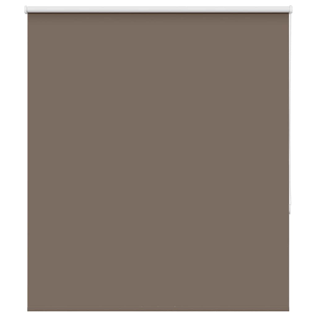 Verdunkelungsrollo Kaffeebraun 140x130cm Stoffbreite 136,6cm