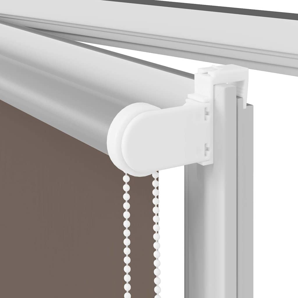 Verdunkelungsrollo Kaffeebraun 165x130cm Stoffbreite 161,6cm