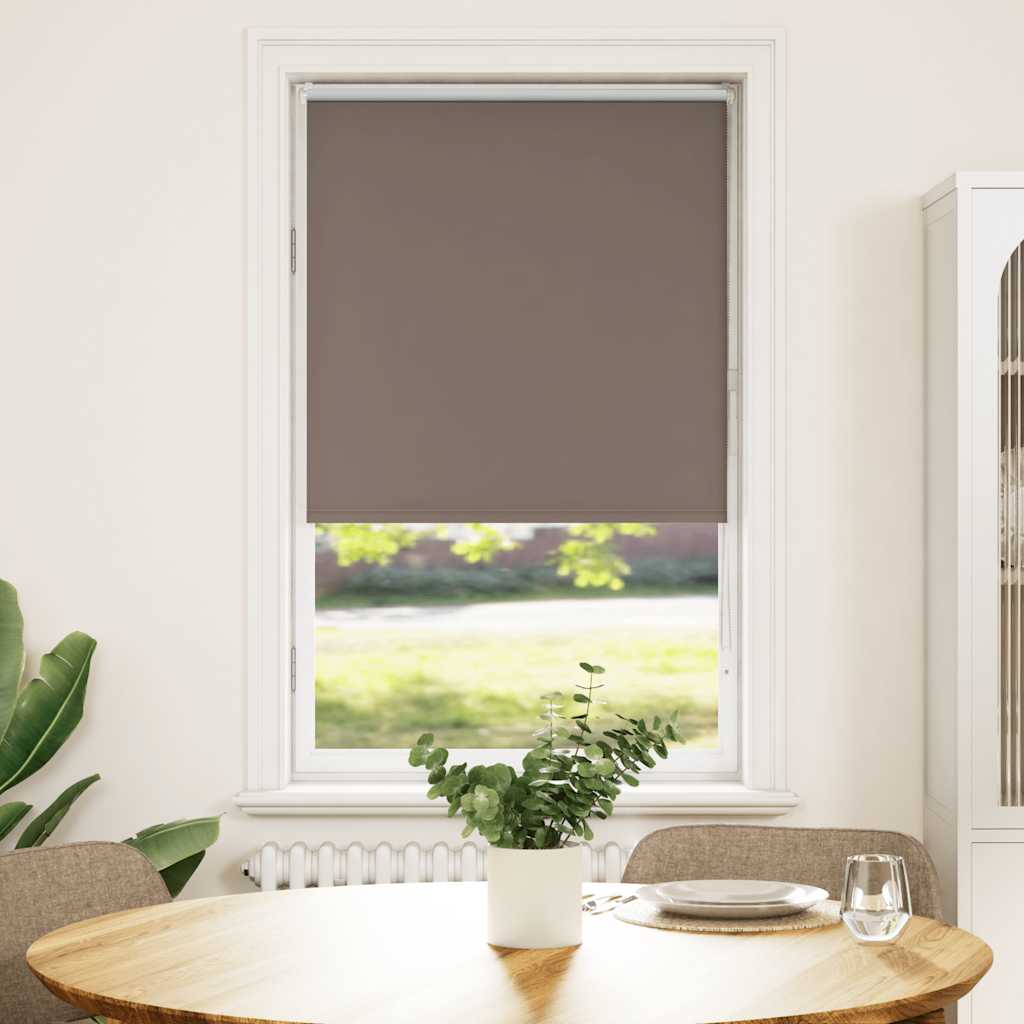 Verdunkelungsrollo Kaffeebraun 80x150cm Stoffbreite 75,7 cm